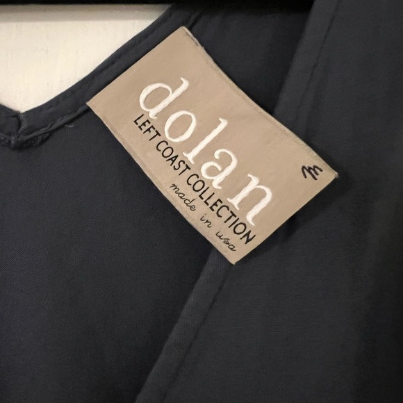 Cute Anthropologie Dolan West Coast Navy Top Size M Retail $78 (F108) - Picture 2 of 6